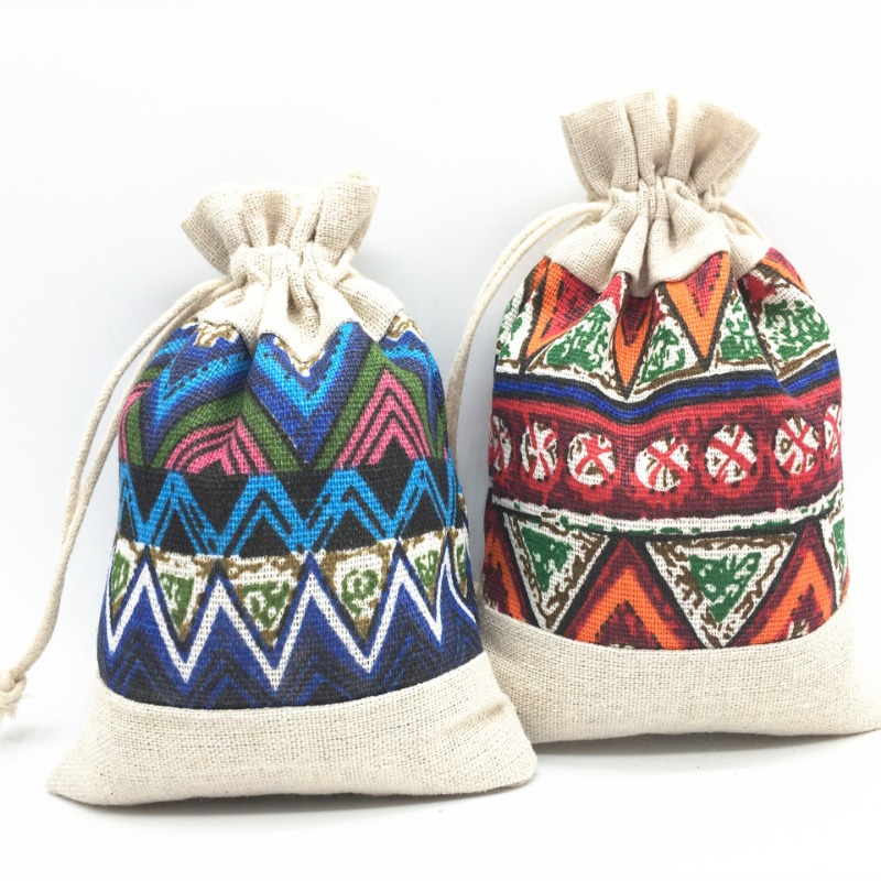 Women Bags Pack - Etnik Tarzı İpli Çanta Takı Tuşları