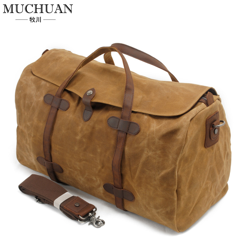 Doctor Bag Leather - Yeni kanvas seyahat çantası - günlük