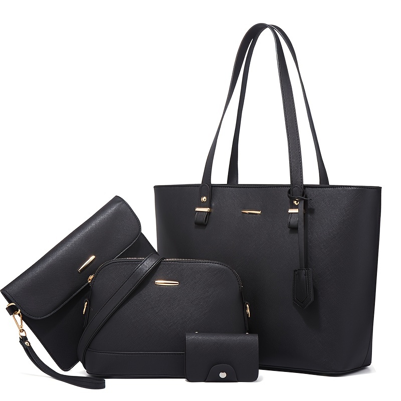 Women'S Crossbody Bags - 4 adet Moda Kadın Çanta Setleri