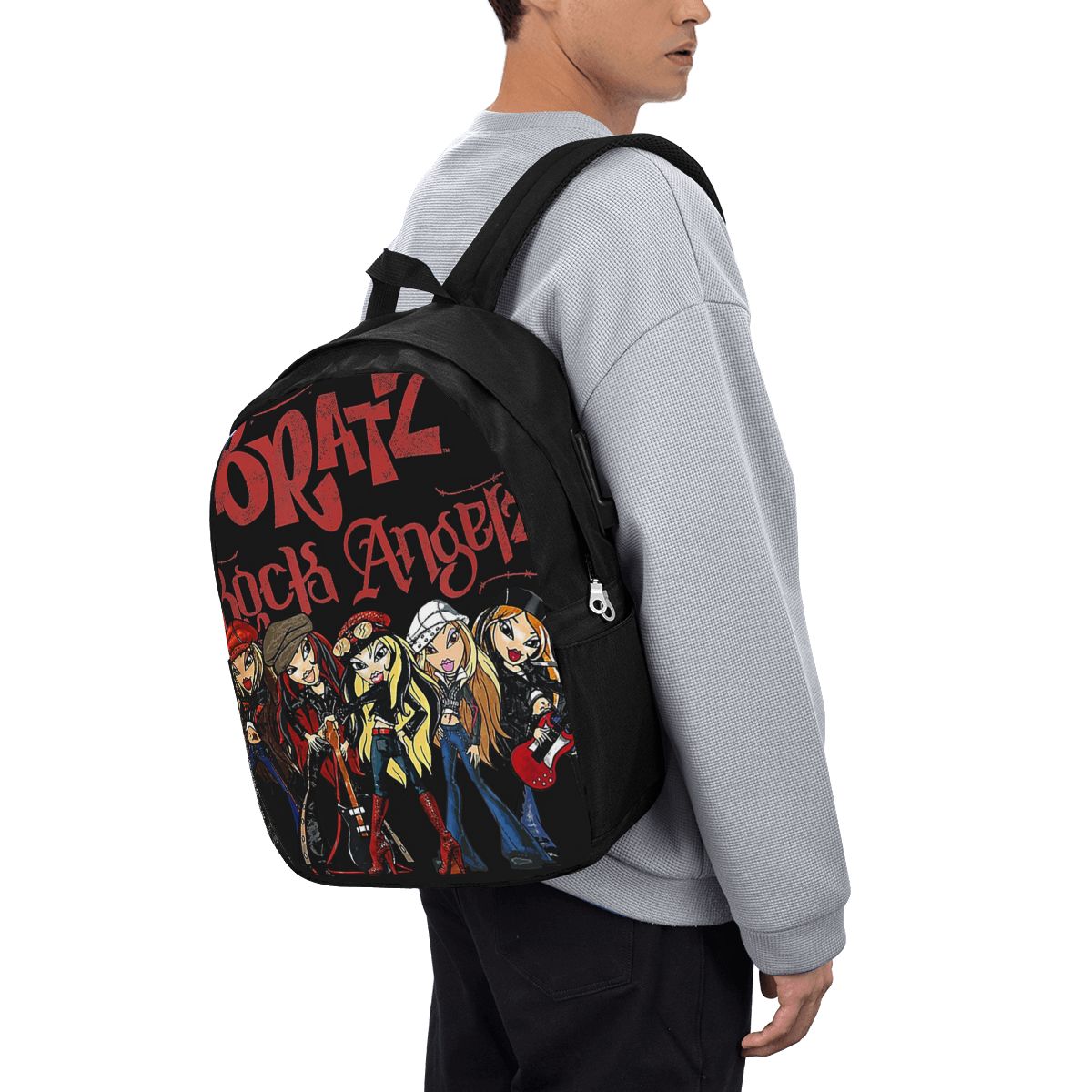Women'S Bag - Bratz Rock Angelz Grup Çekimi Sırt