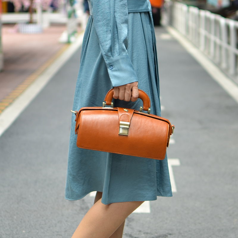 Deri kadın çantası el yapımı d - Doctor Bag Leather incelemesi ve fiyatı