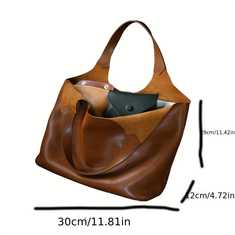 Geniş, Yumuşak Kahverengi Kuma - Women'S Tote Bags Designer incelemesi ve fiyatı