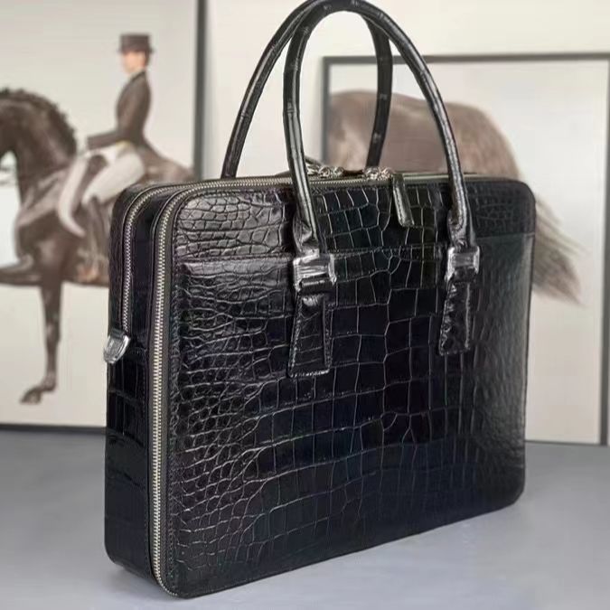 2023 yeni lüks timsah derisi e - Doctor Bag Leather incelemesi ve fiyatı