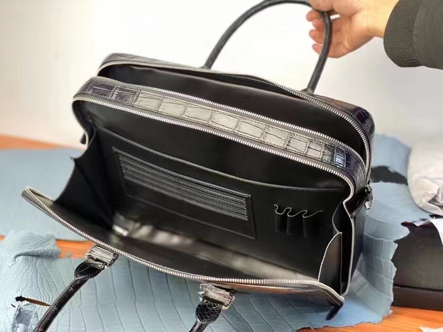 2023 yeni lüks timsah derisi e - Doctor Bag Leather incelemesi ve fiyatı