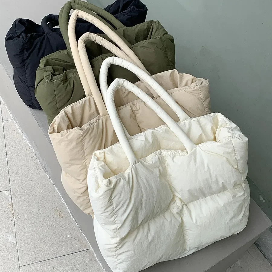 Pamuk yastıklı Tote büyük kapi - Women'S Tote Bags Designer incelemesi ve fiyatı