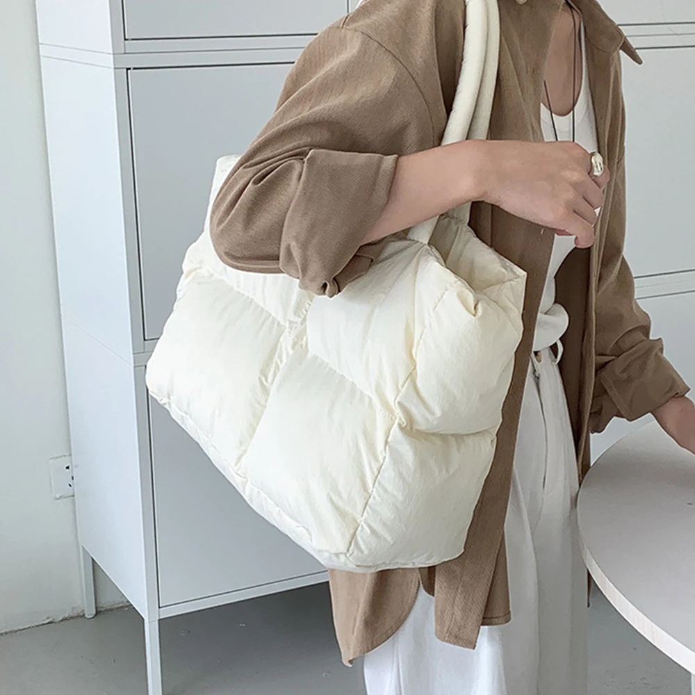 Pamuk yastıklı Tote büyük kapi - Women'S Tote Bags Designer incelemesi ve fiyatı