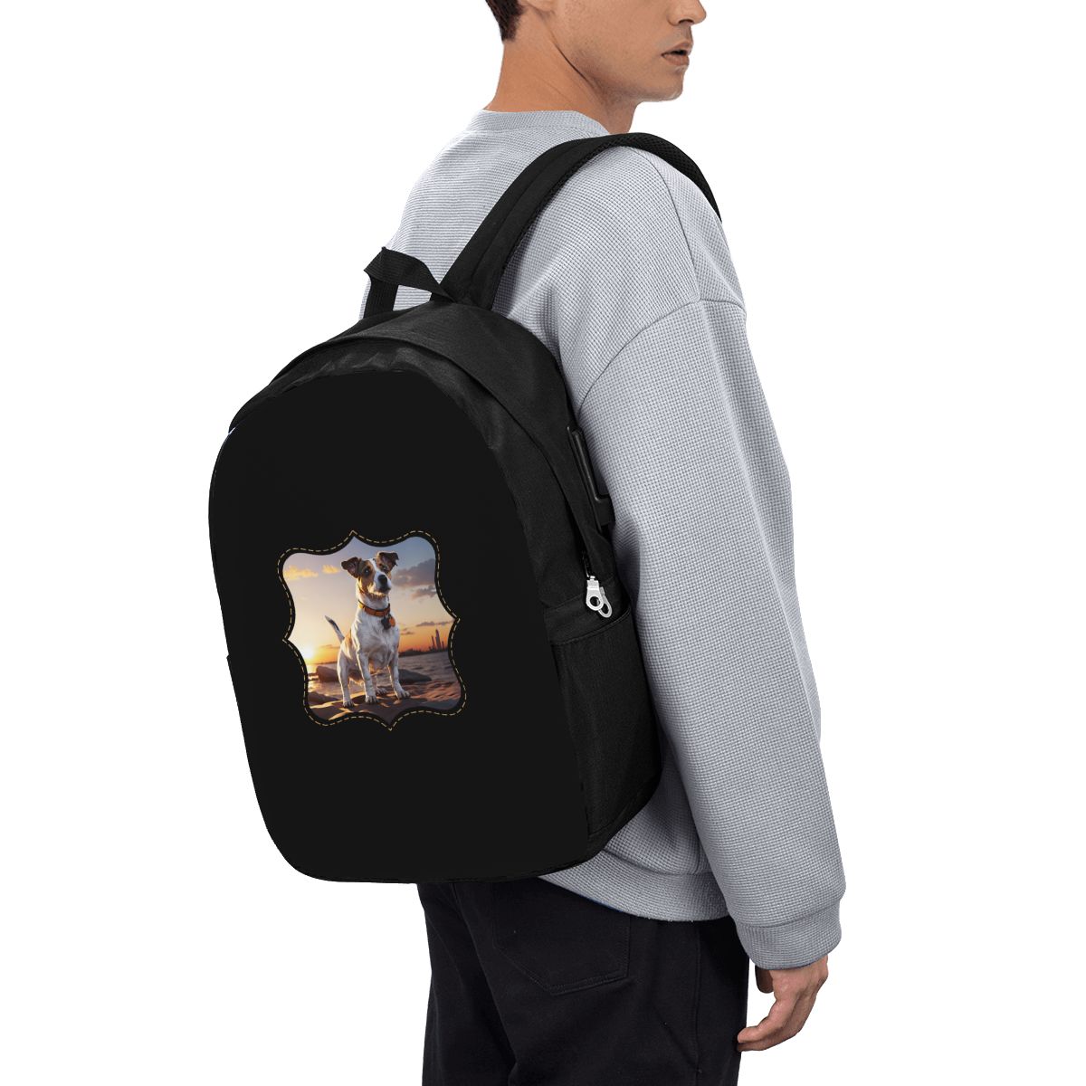 Jack Russell Köpek Gün Batımın - Women'S Bag incelemesi ve fiyatı