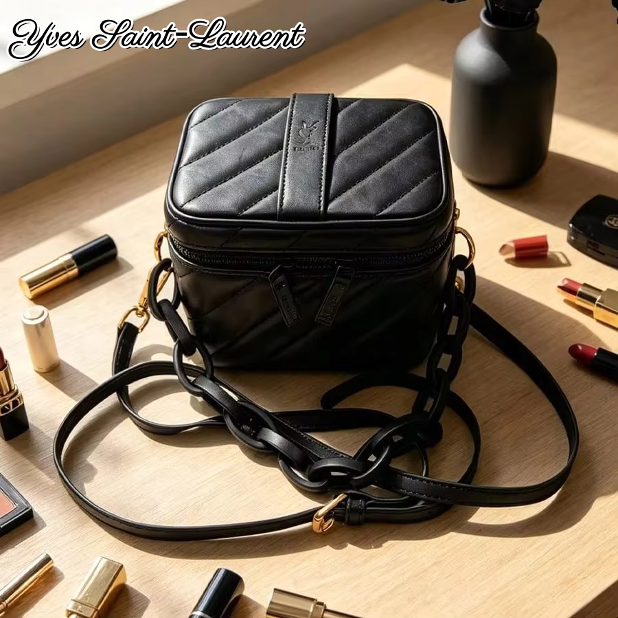 YSL Siyah Chevron Deri Kare Ma - Women'S Ysl Bags Crossbody incelemesi ve fiyatı