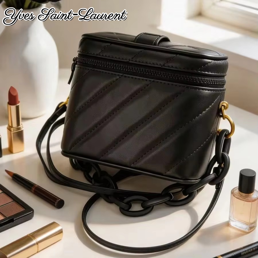 YSL Siyah Chevron Deri Kare Ma - Women'S Ysl Bags Crossbody incelemesi ve fiyatı