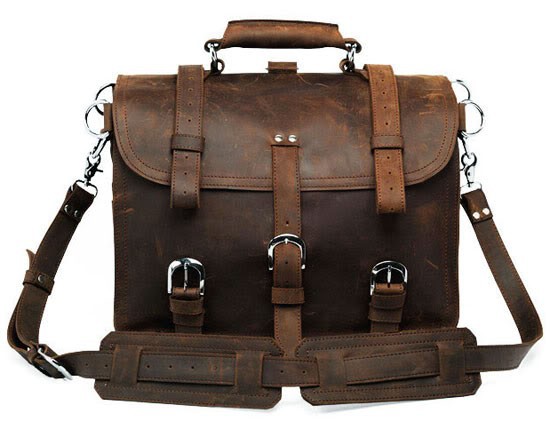 Vintage Crazy Horse Hakiki Der - Doctor Bag Leather incelemesi ve fiyatı