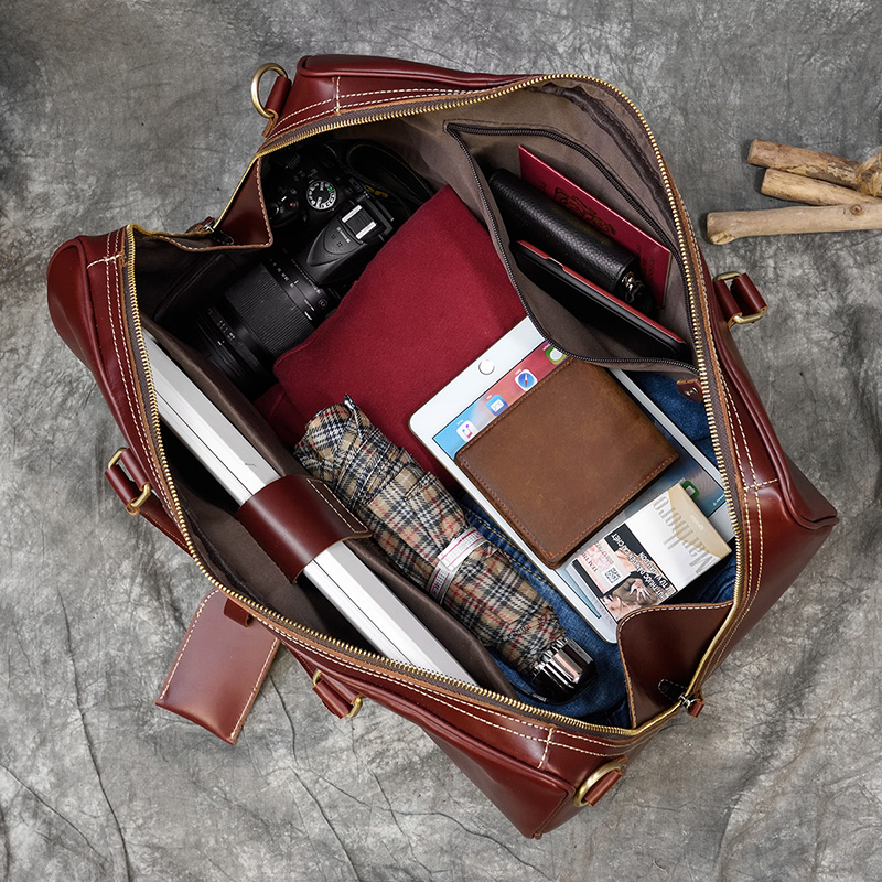 Gerçek deri seyahat çantaları  - Doctor Bag Leather incelemesi ve fiyatı